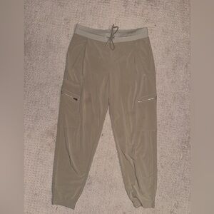 Athleta Olive Track Pants